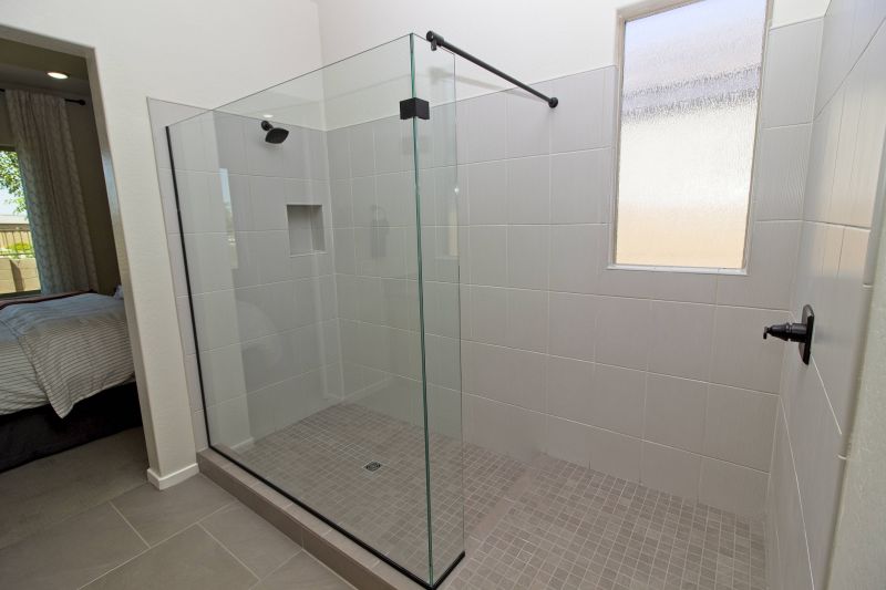 Modern Walk-in Shower Design Ideas with Glass Walls